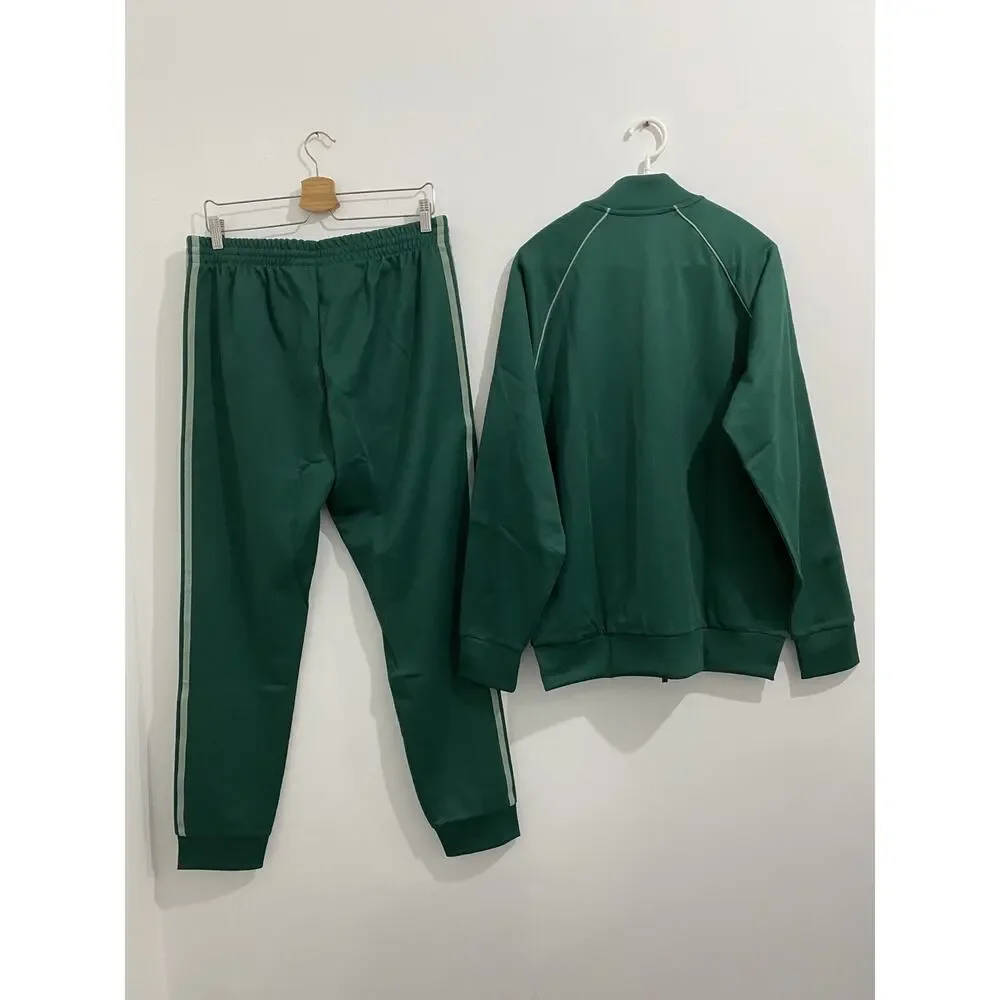 Adidas Originals Classic Superstar Tracksuit Collegiate Green Size 2XL